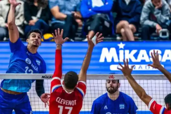 Argentina perdió con Francia por la VNL 