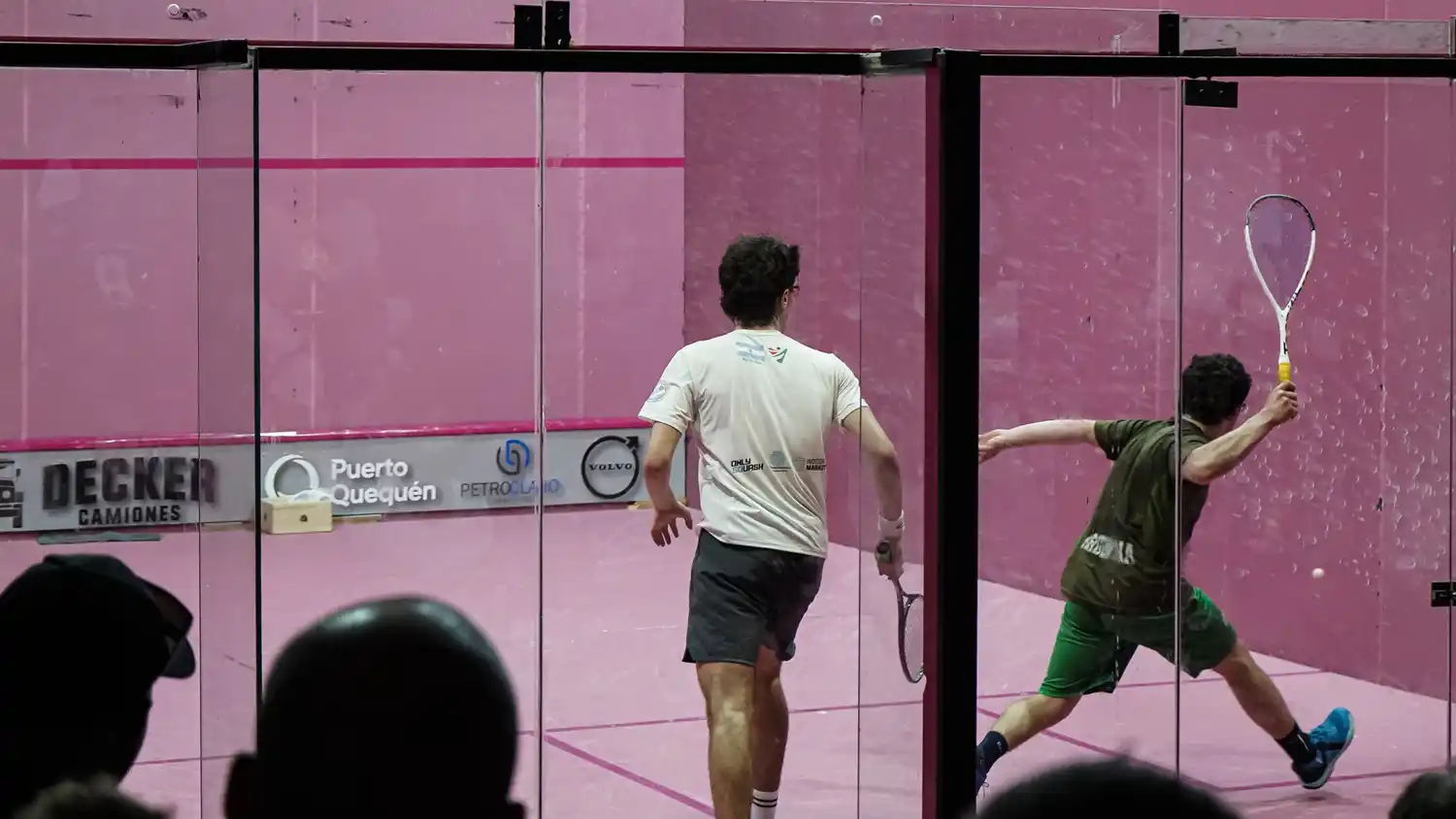 El squash continúa a tope con el comienzo de la Liga en el complejo de Villa Díaz Vélez