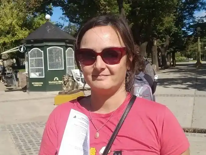 Virginia Toledo, investigadora del Conicet en Tandil.