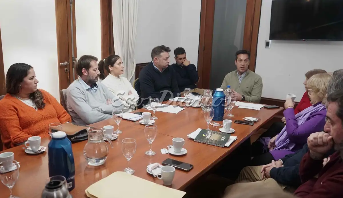 Reunión en la Municipalidad