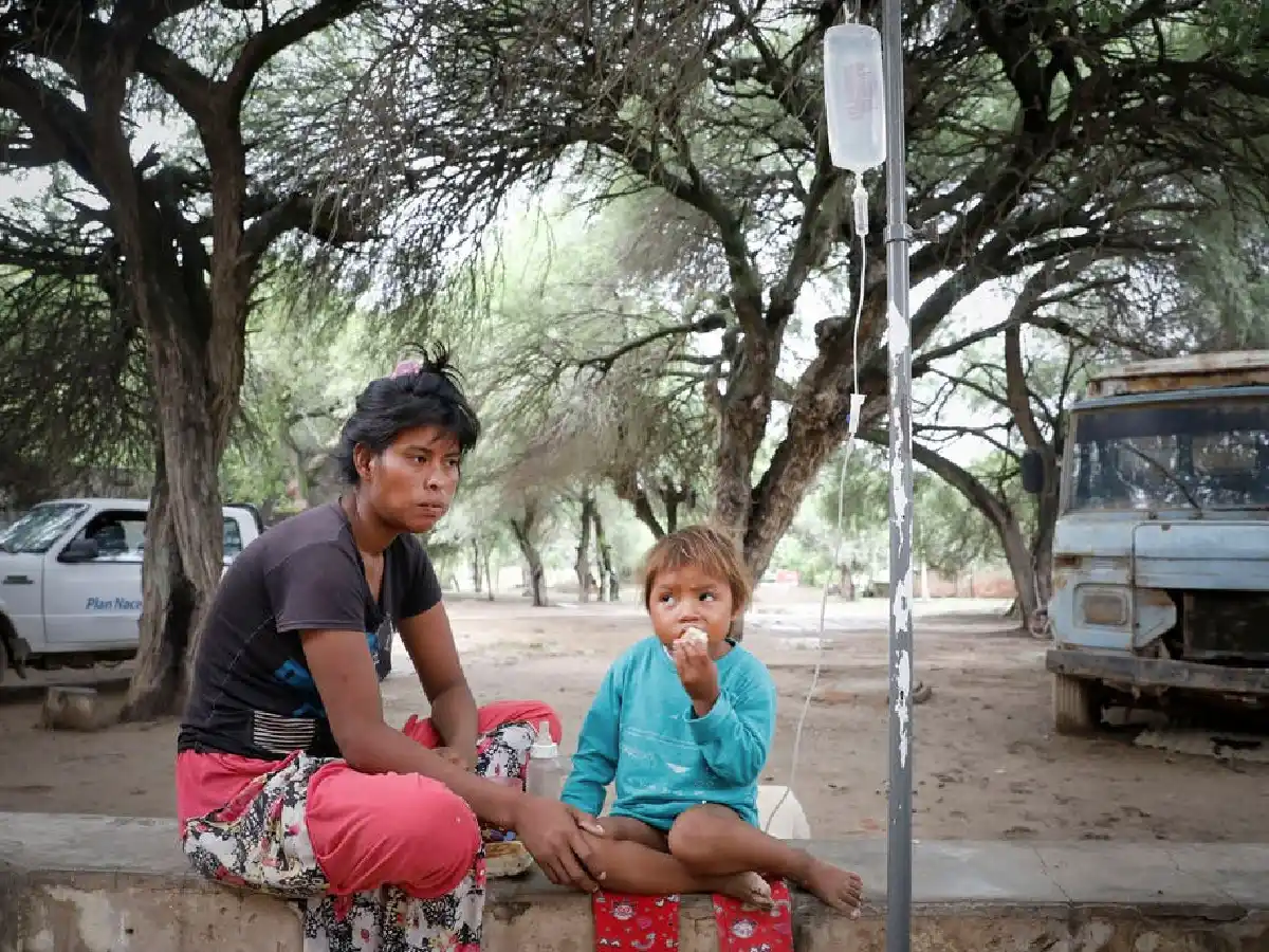  Confirman que son doce los chicos wichís  internados por desnutrición