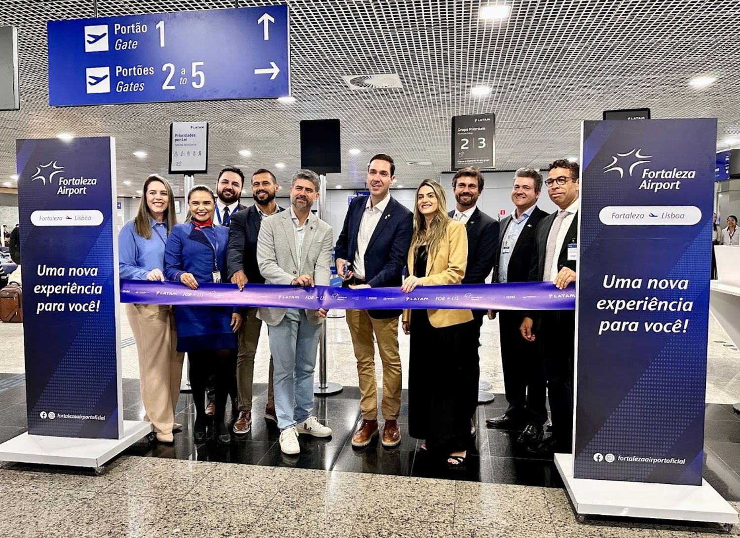 LATAM inauguró sus vuelos entre Fortaleza y Lisboa