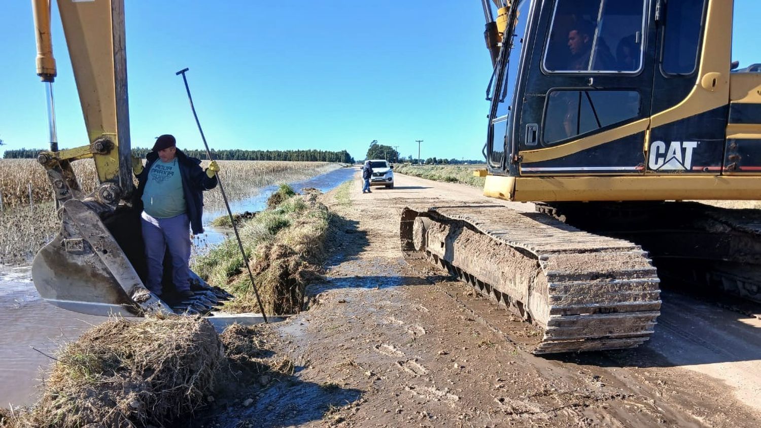 Dificultades. General en el mantenimiento el nivel de lluvias de este año