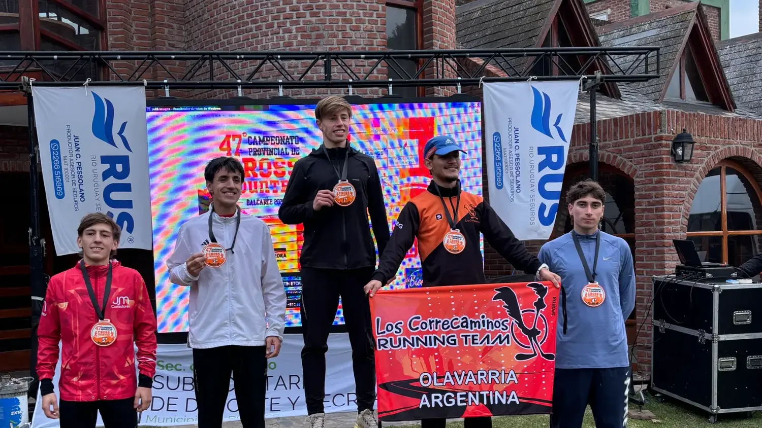 Santino Marchetti en un cuarto puesto del podio que lo habilita para el Nacional