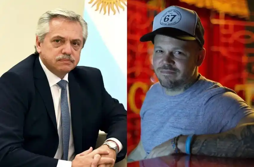 «Estamos dominando el virus»: la confesión de Fernández con el cantante puertorriqueño Residente