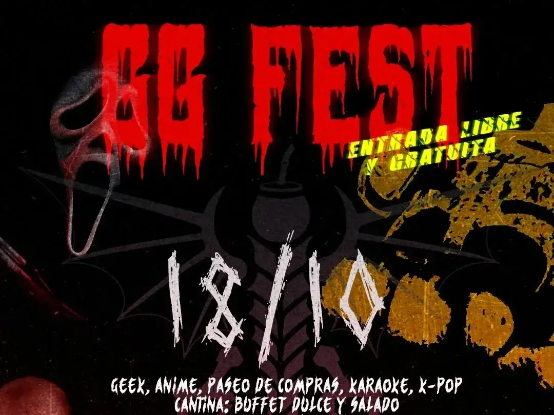 GG Fest: festival de geek, gaming, TCG, rol, retro.