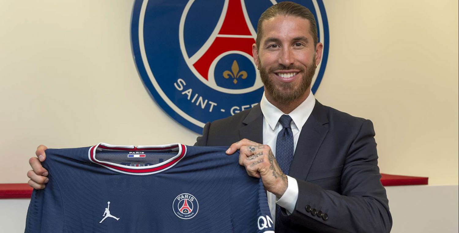 Sergio Ramos firmó contrato con el PSG