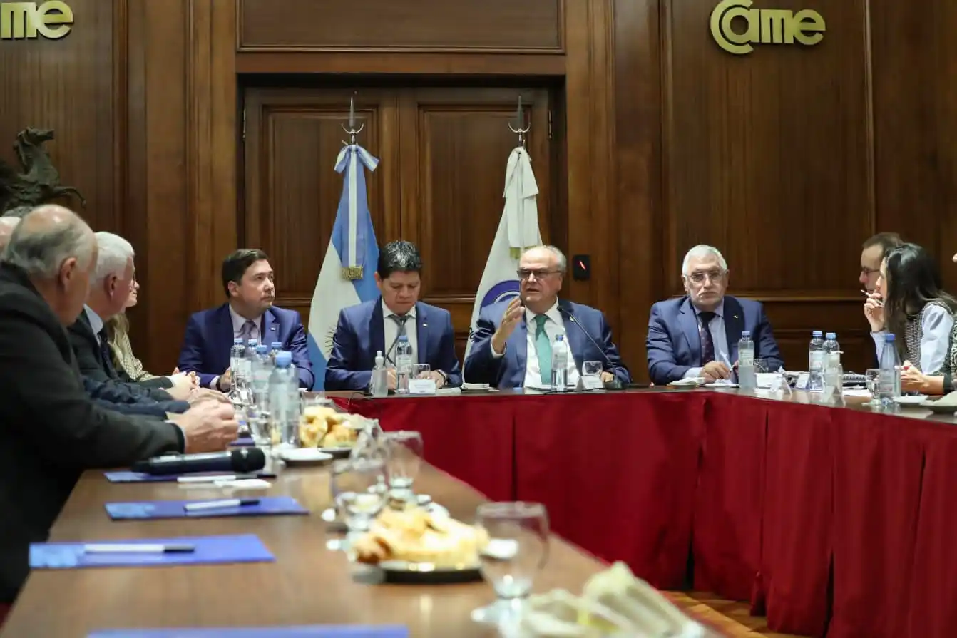 De Mendiguren acordó una agenda de trabajo productiva con la CAME