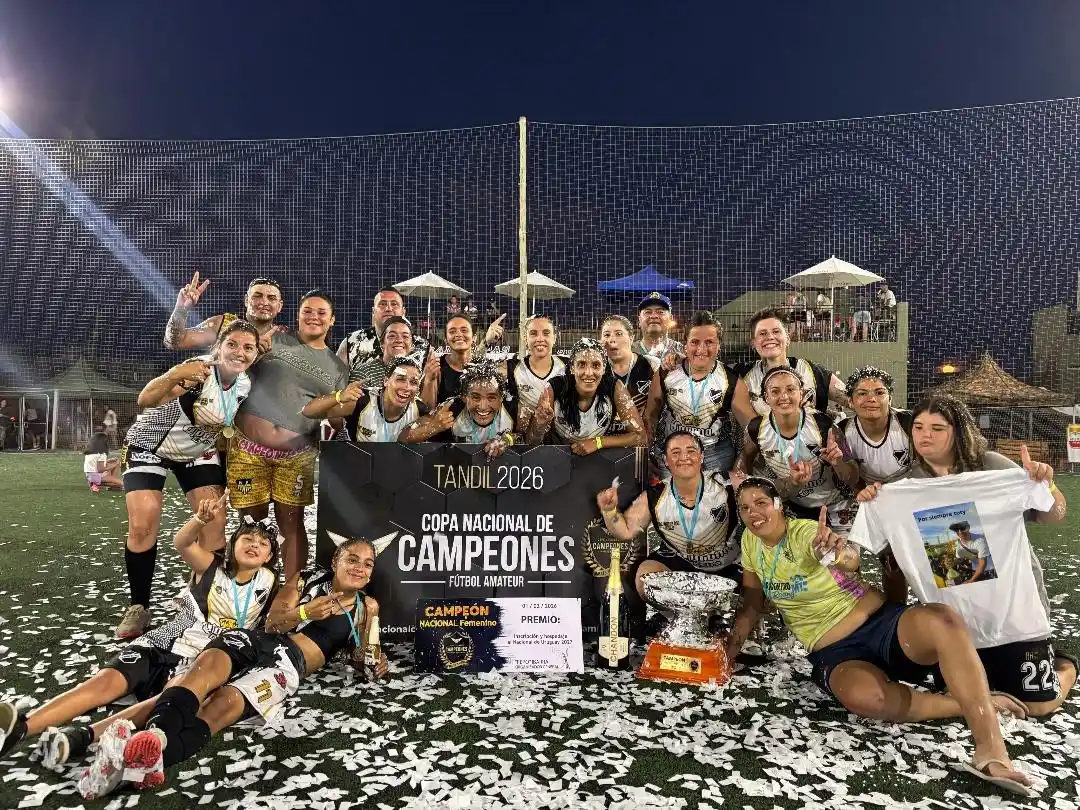 El equipo marplatense que se quedó con el título.