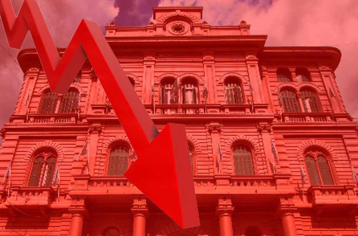 En rojo