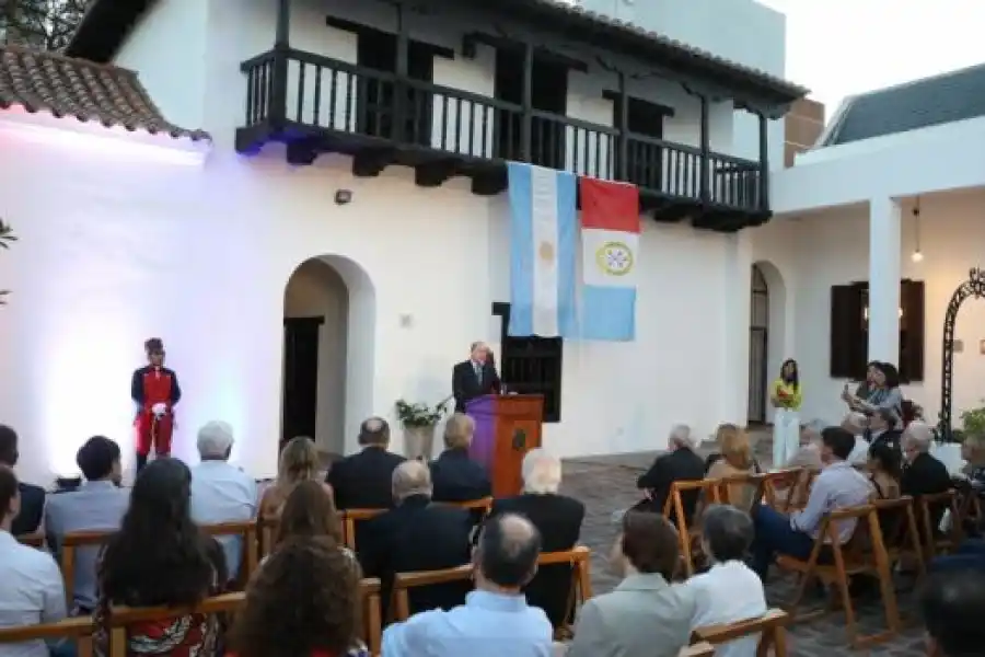 El gobernador Omar Perotti encabezó la puesta en valor de la Casa de los Aldao