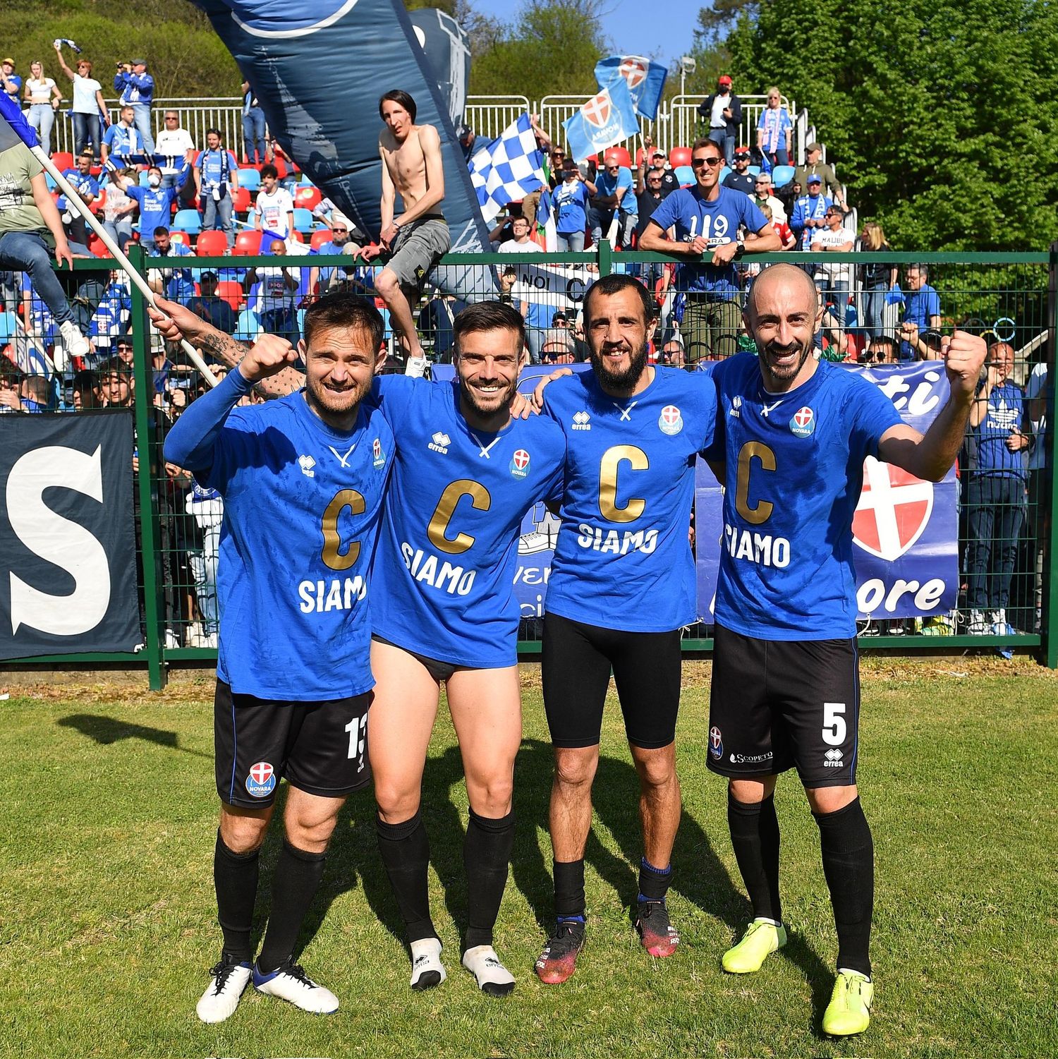 “Puchi” González, capitán en el ascenso de Novara