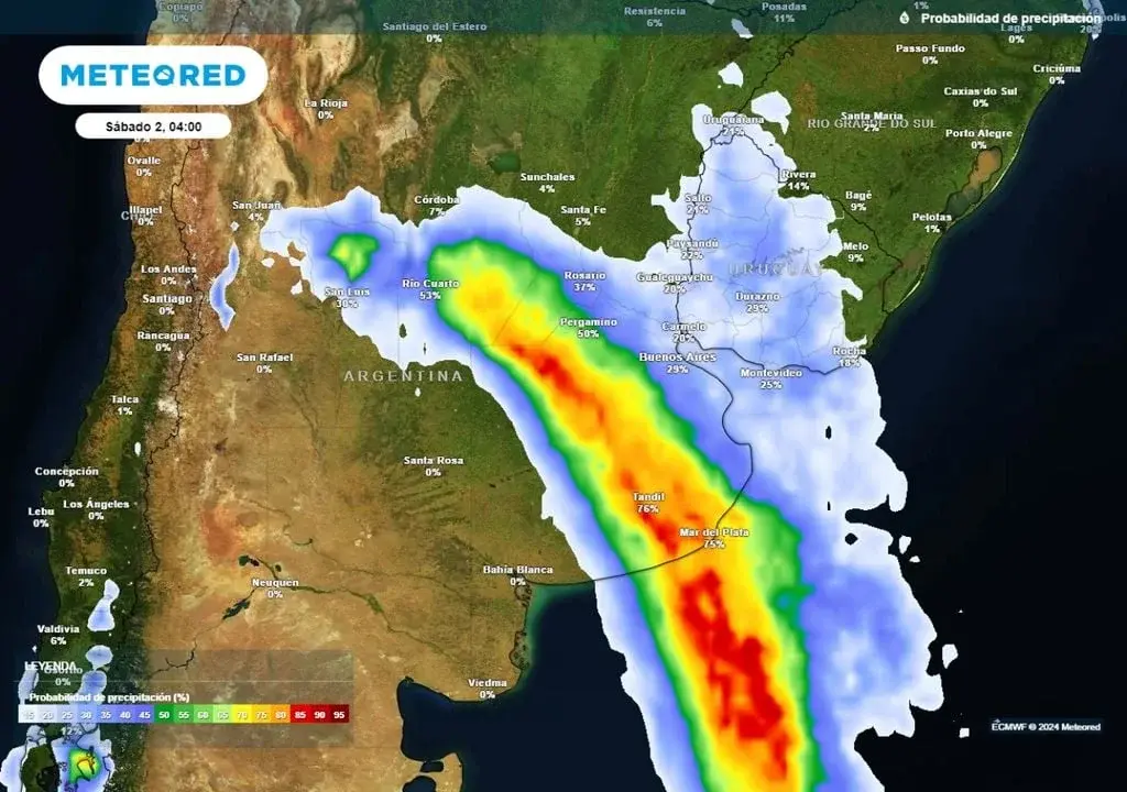 Clima agobiante y humedad hasta que lleguen las lluvias