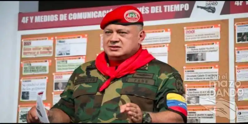 Diosdado Cabello suspende su programa en VTV por una «fuerte alergia»