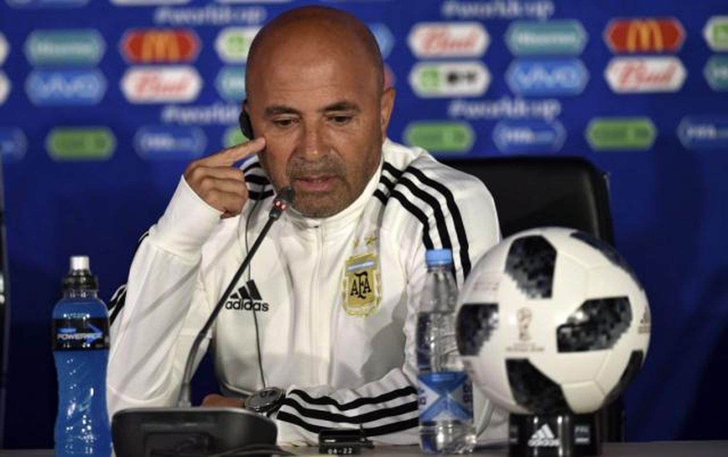 Jorge Sampaoli confirmó el equipo para enfrentar a Islandia y se ilusiona
