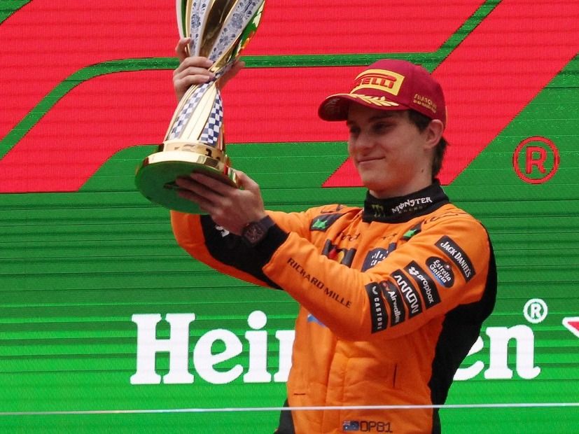 Fórmula 1: Piastri ganó en China una carrera sin emociones en la que Doohan fue otra vez penalizado