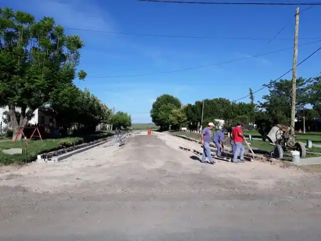 Galarza va avanzando día a día en obras