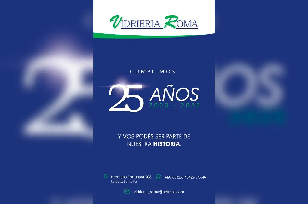 Marcelo Ulrich- Propietarios	25 años de calidad en vidrios, espejos y aberturas en Vidriería Roma - 4