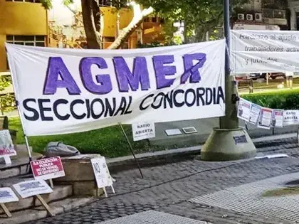 AGMER convocó a un paro de 24 horas y anunció el no inicio de clases