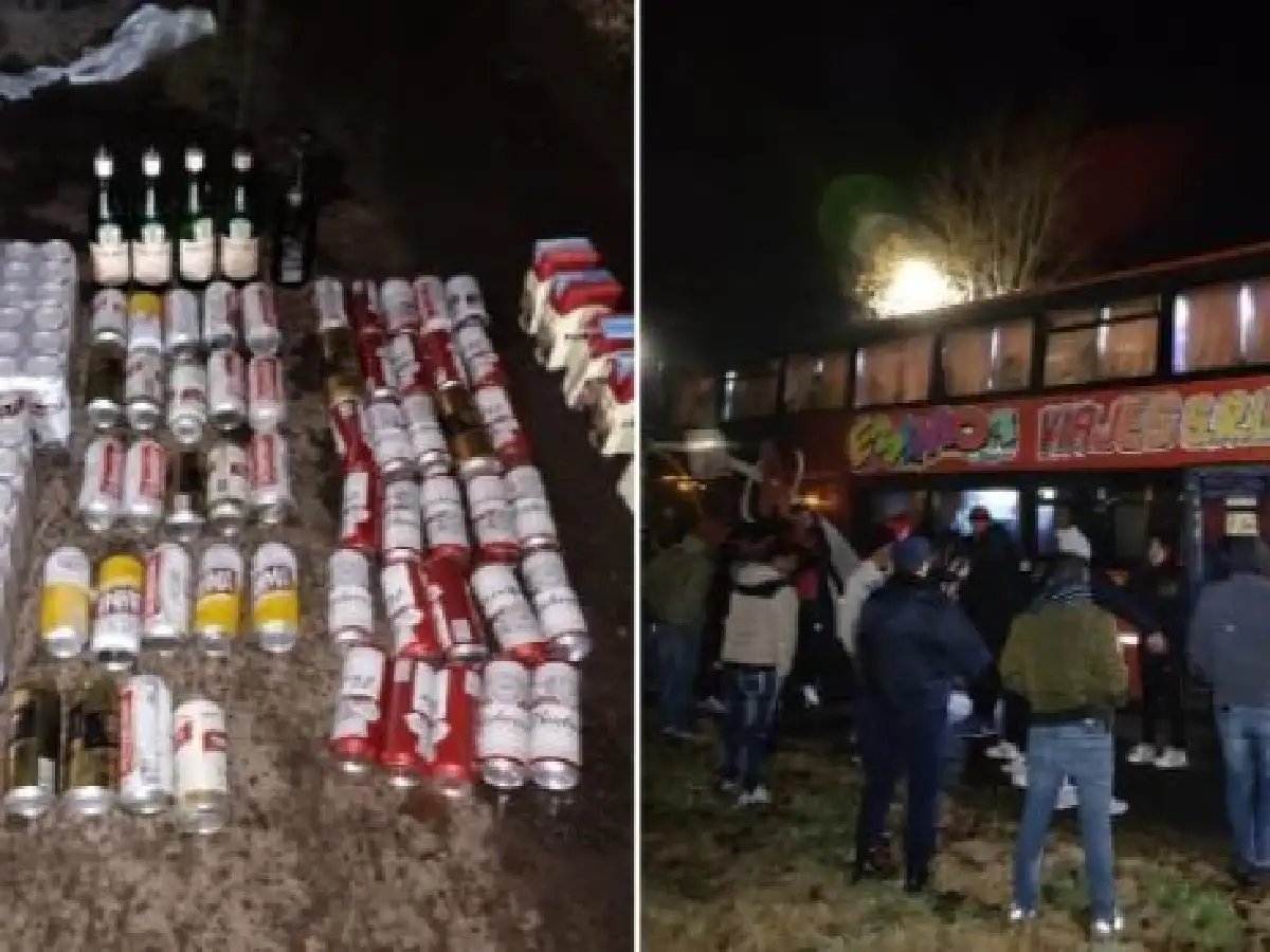 Rutas 19 y 158: incautaron bebidas alcohólicas a hinchas sabaleros que viajan a ver el Colón – Talleres