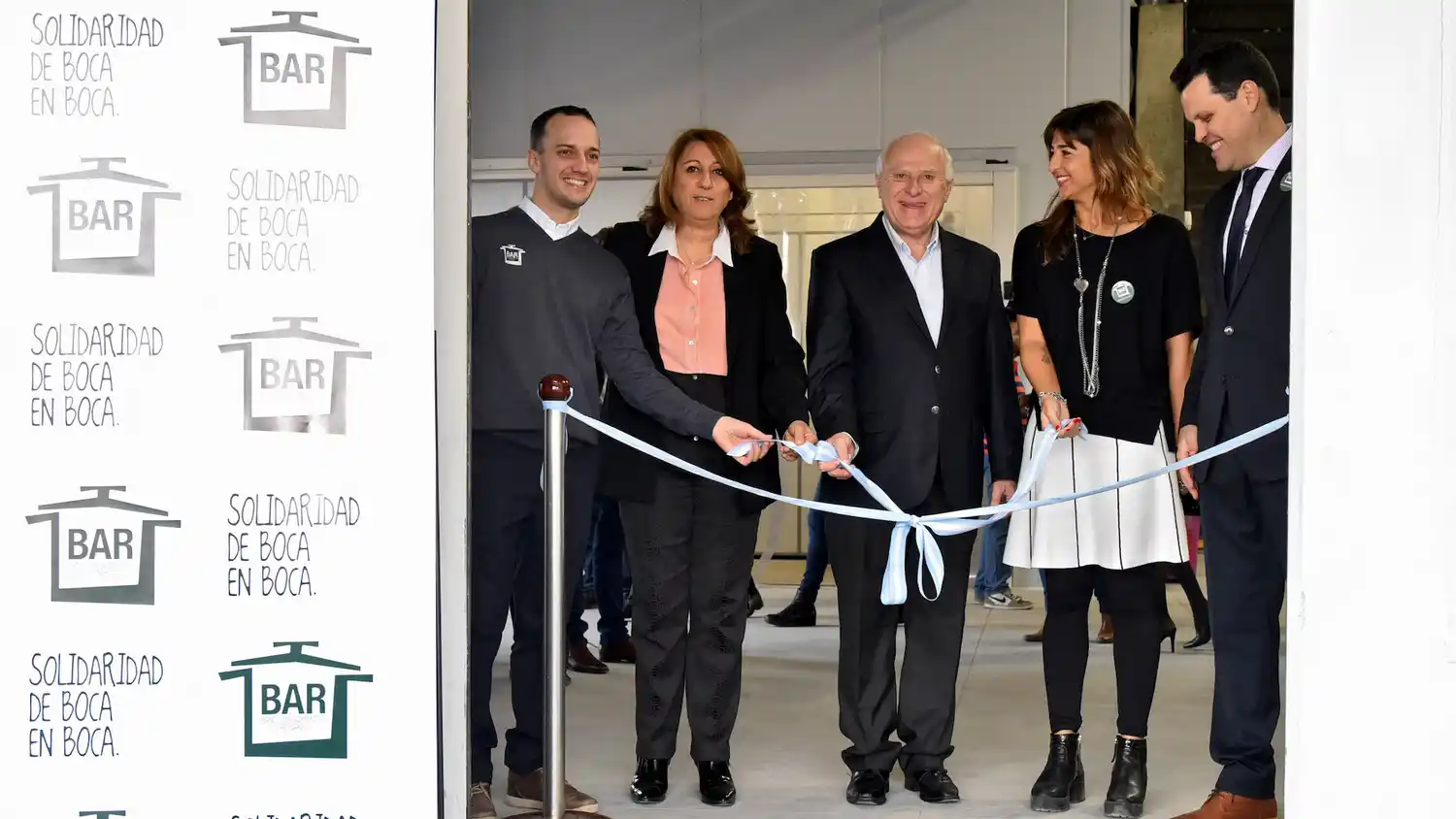 Lifschitz inauguró la nueve sede del Banco de Alimentos Rosario