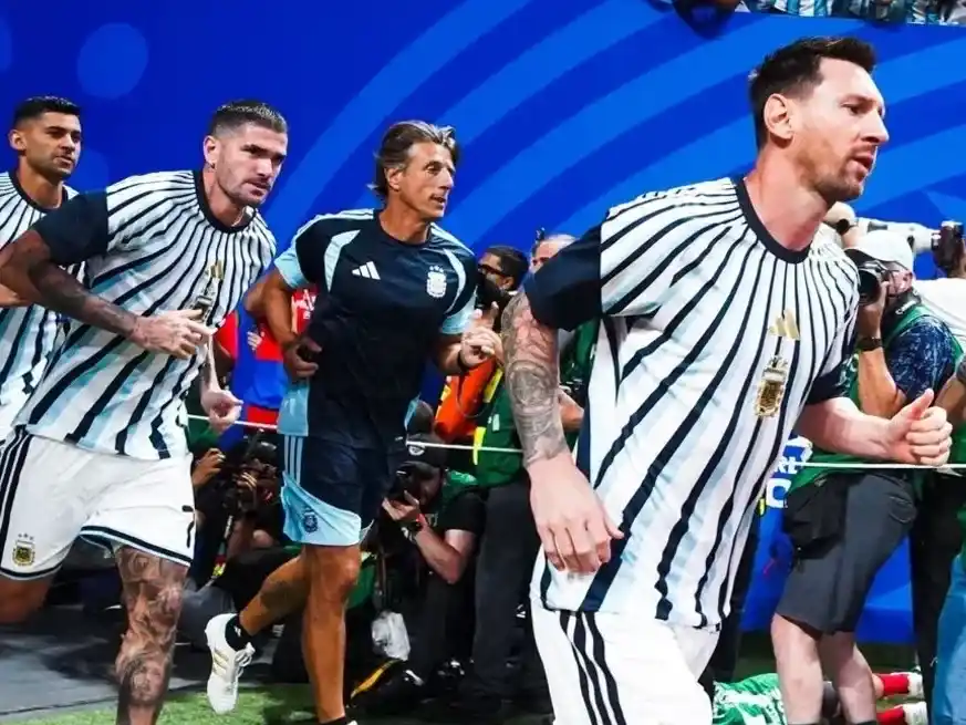 La emoción también juega en este Mundial. Foto: Fernando Nicola.