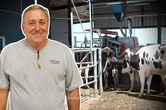 Un productor de la región instaló el primer tambo robotizado de la provincia: “Mejora nuestra calidad de vida”