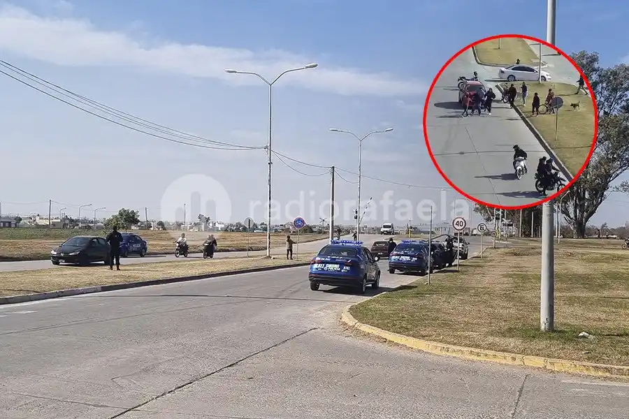 Graves incidentes en el Norte de la ciudad tras un accidente entre un vehículo y un caballo suelto