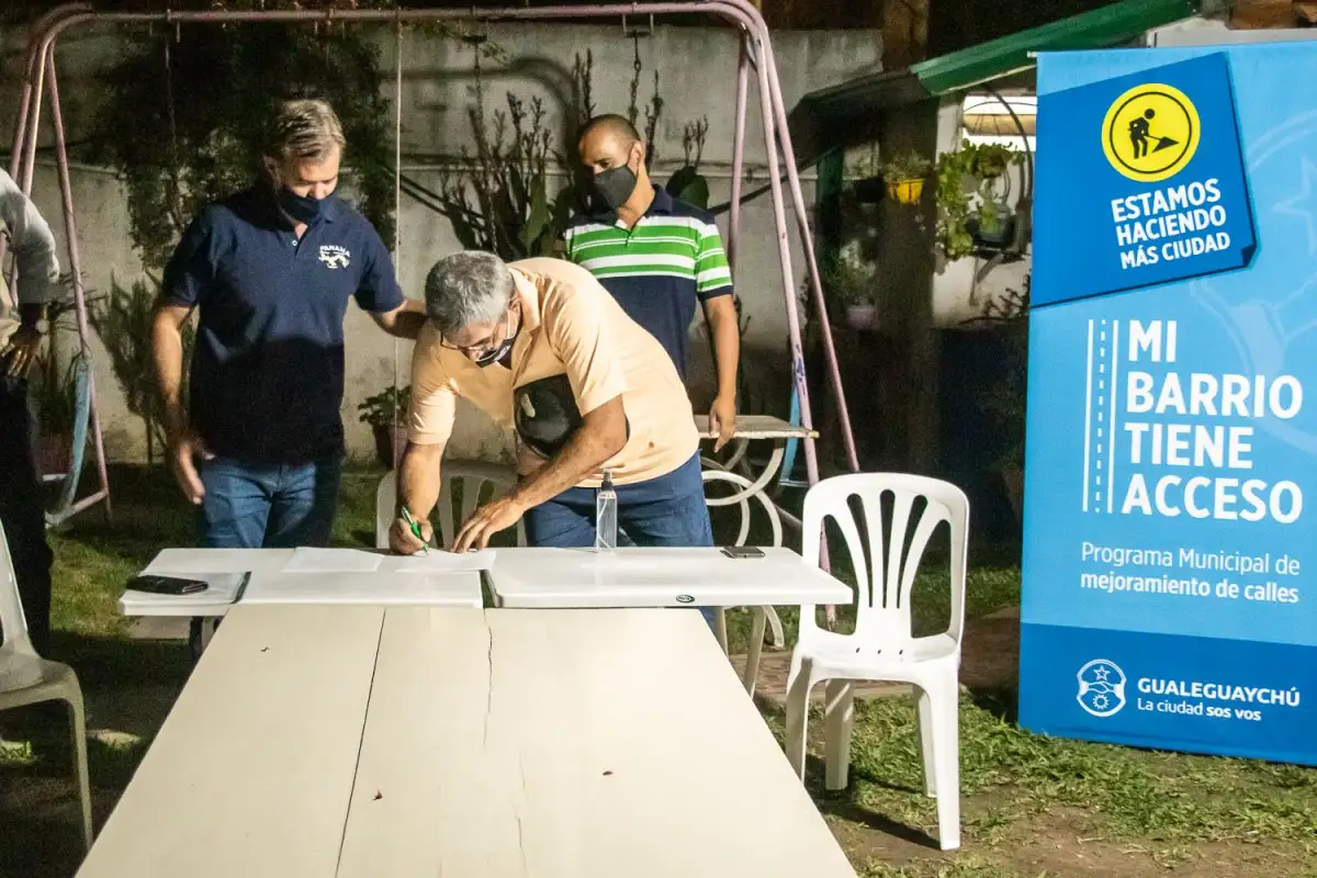 Una nueva obra de pavimentación conectará "al menos 20 barrios"