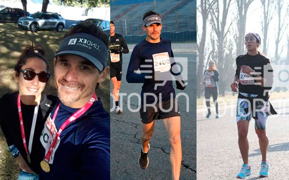 Matilde Folis y Facundo Duarte participaron en los 30 KM New Balance