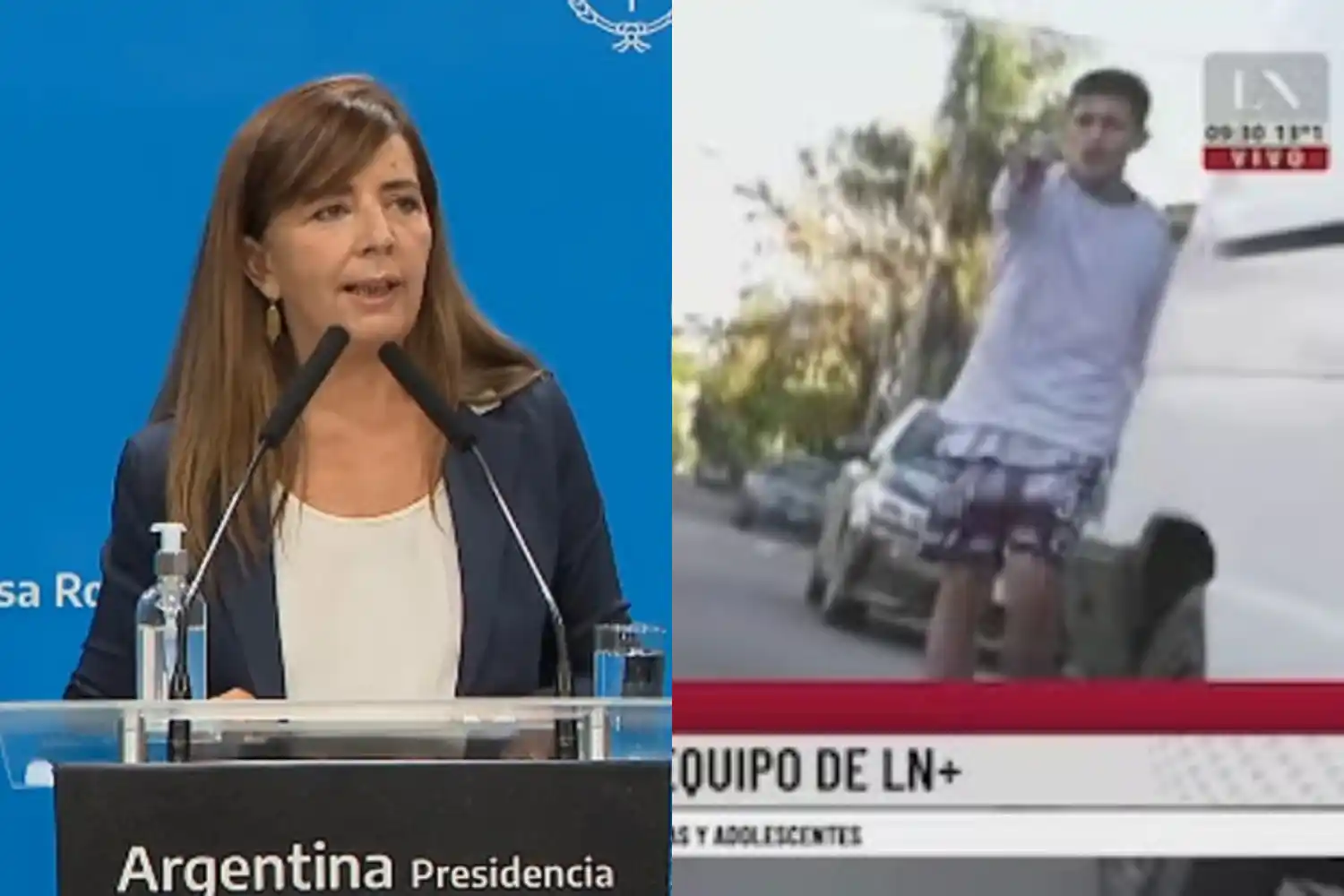 Cerruti se "solidarizó" con los periodistas agredidos en La Matanza durante la cobertura de una disputa narco