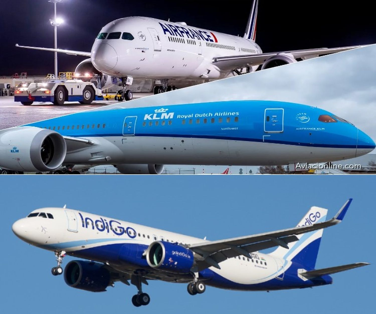 IndiGo y Air France – KLM implementan su acuerdo de código compartido