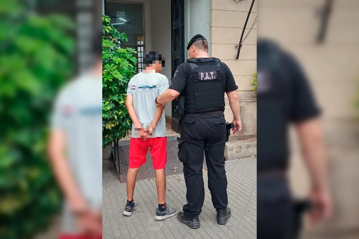 Mostró sus partes íntimas impúdicamente e interrumpió el tránsito en la ciudad de Santa Fe: fue trasladado