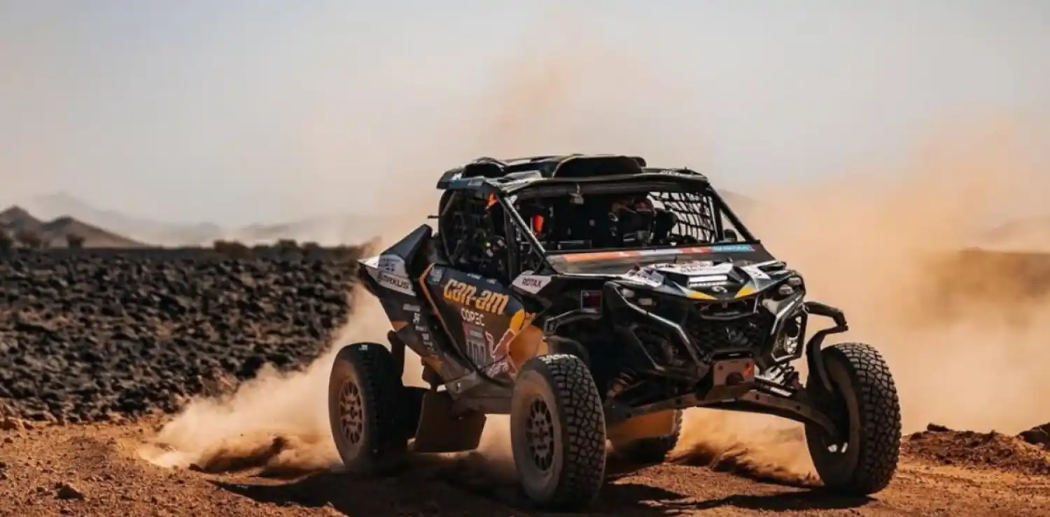 González Ferioli y Rinaldi, ganadores de la séptima etapa del Rally Dakar