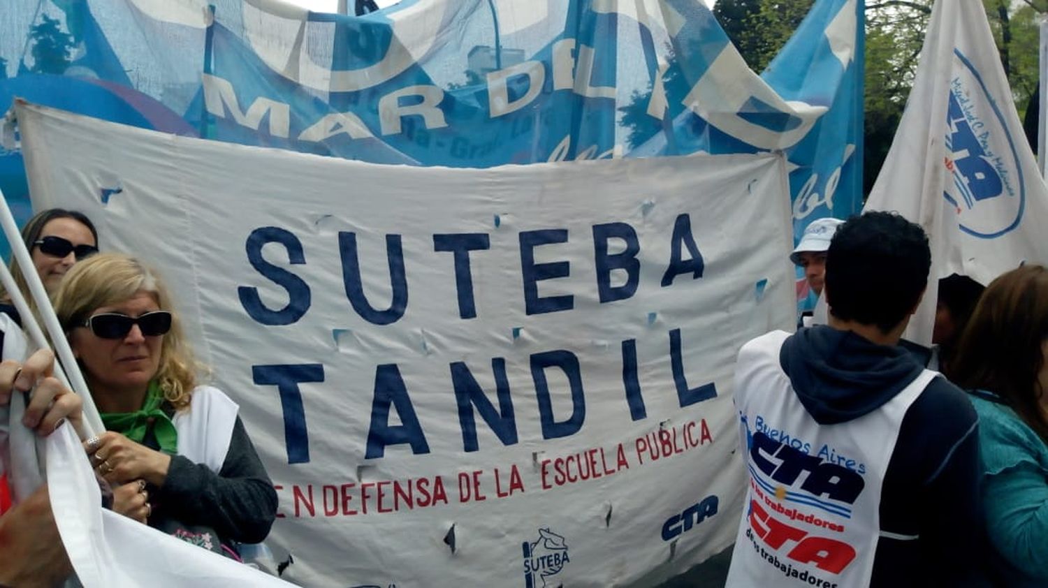 Desde Suteba remarcaron que “de ninguna manera entorpecen la labor de la Justicia”