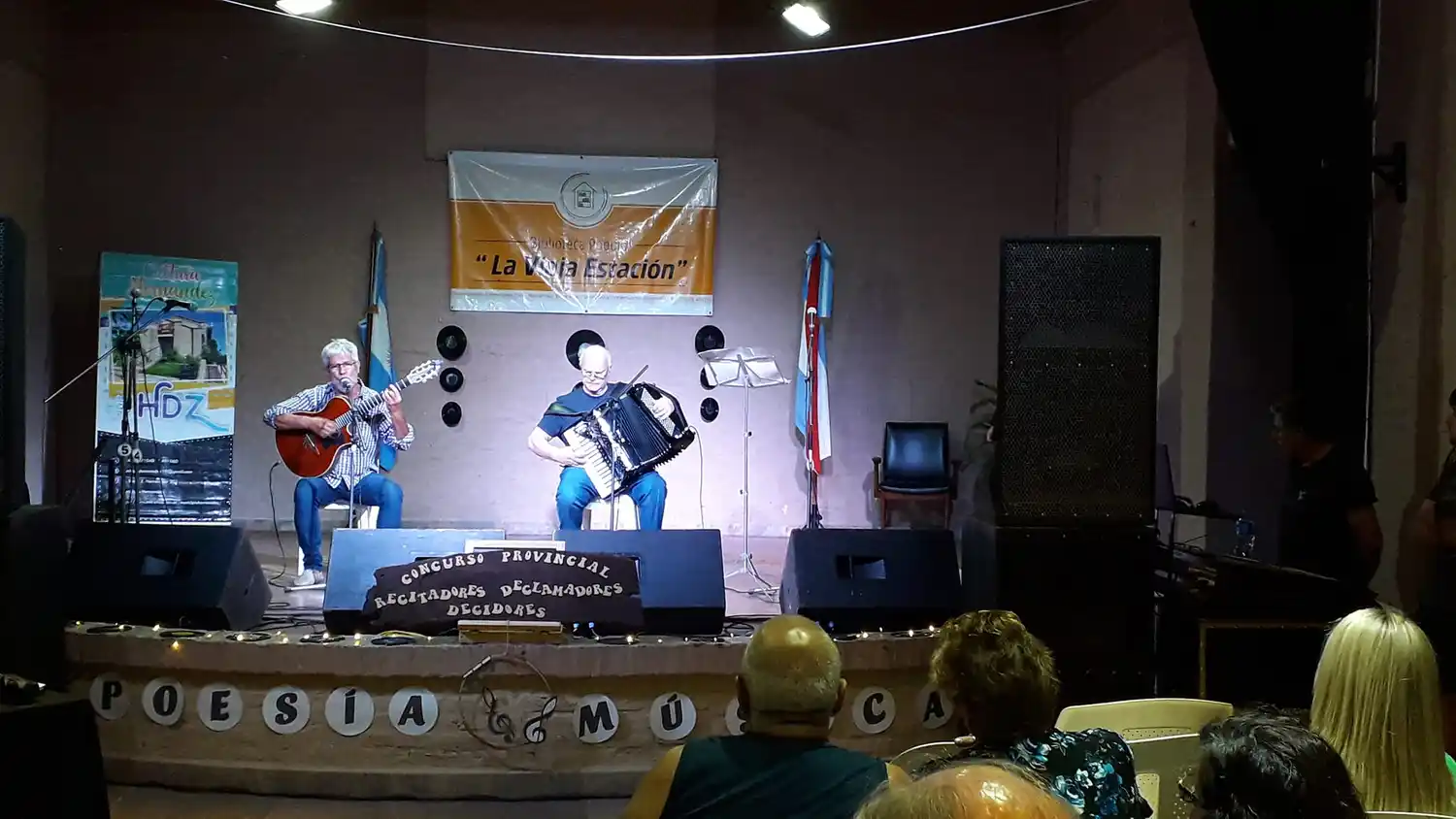 Hernández realizó el 3er Concurso Provincial de Recitadores, Declamadores y Decidores