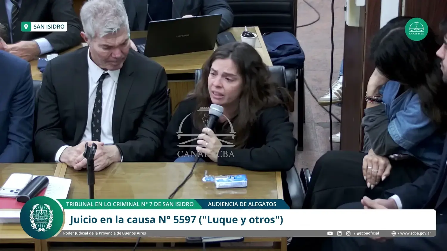 Dalma Maradona habló sobre el cierre de la audiencia.