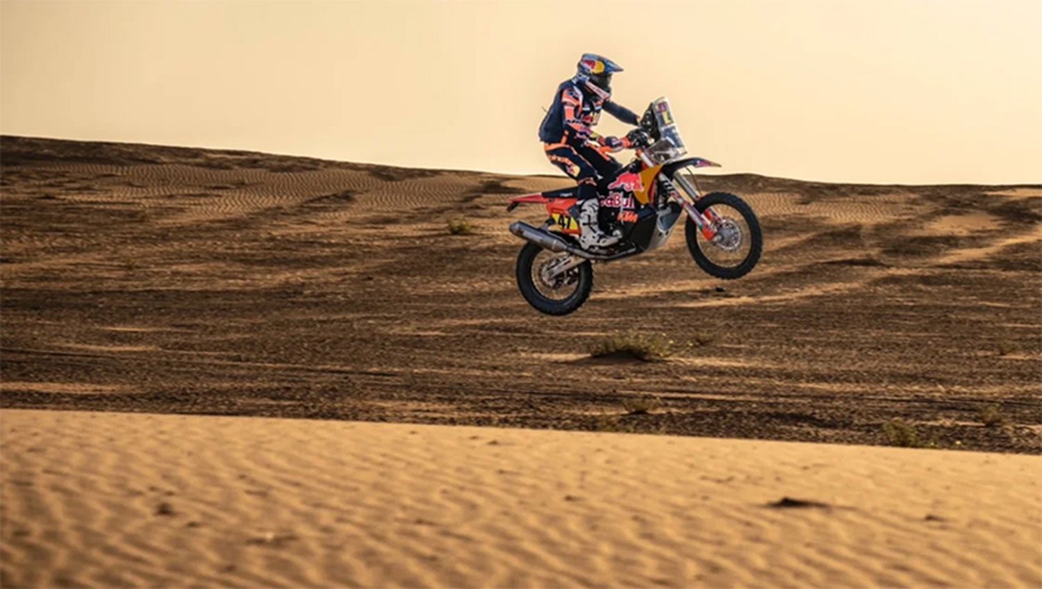 Kevin Benavides va por el tricampeonato en el Dakar.