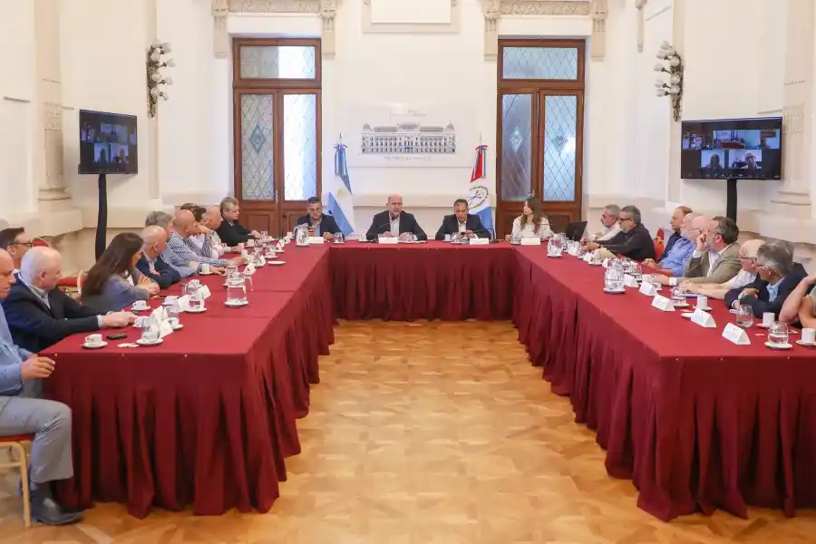 Perotti encabezó el encuentro del Consejo Económico y Social