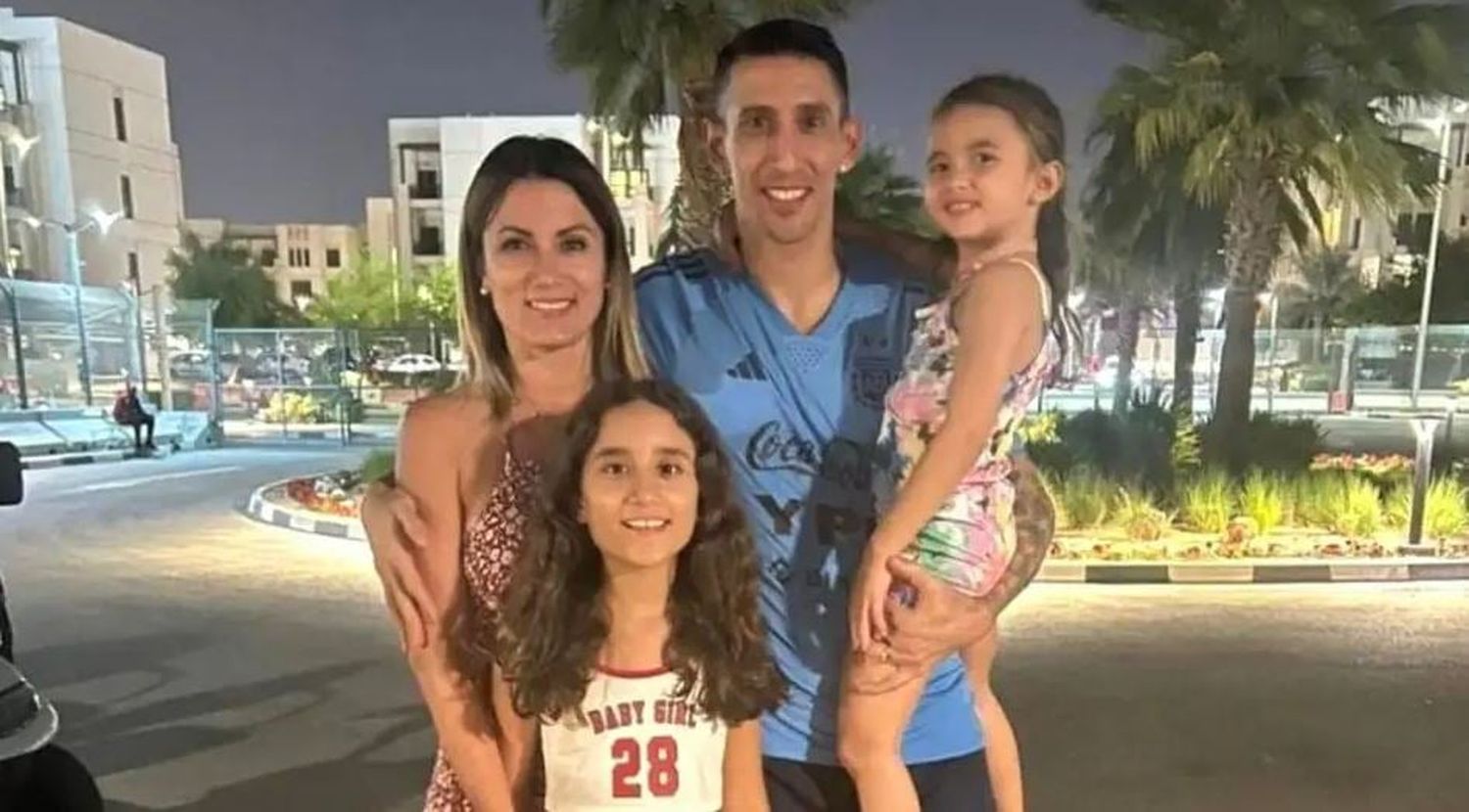 La hija de Ángel Di María fue atendida de urgencia en un hospital de Qatar