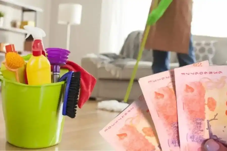 Empleadas domésticas: con aumento y aguinaldo, cuánto se paga en junio