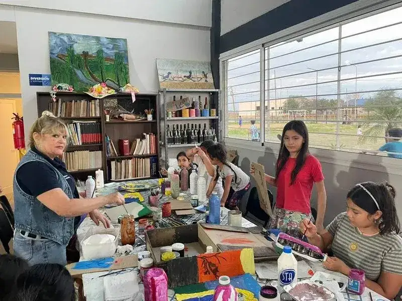 El Centro Comunitario de La Nueva Formosa 
mantiene una amplia agenda de actividades