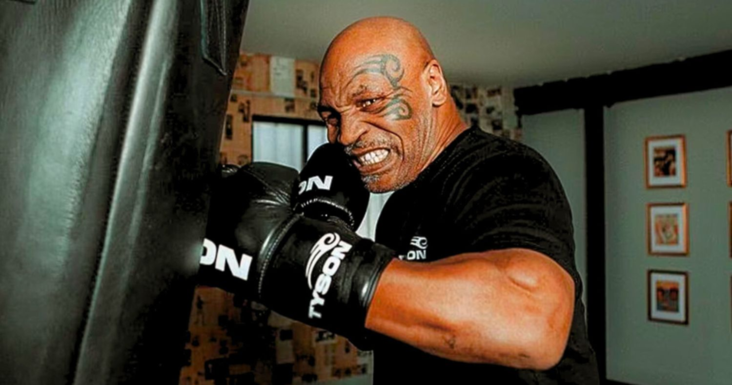 Mike Tyson se prepara para su vuelta al ring. Te dejamos un video de su intenso entrenamiento