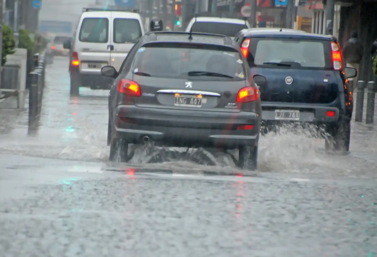 El temporal de lluvia y viento llevó a suspender las clases, pero no se registraron daños de magnitud