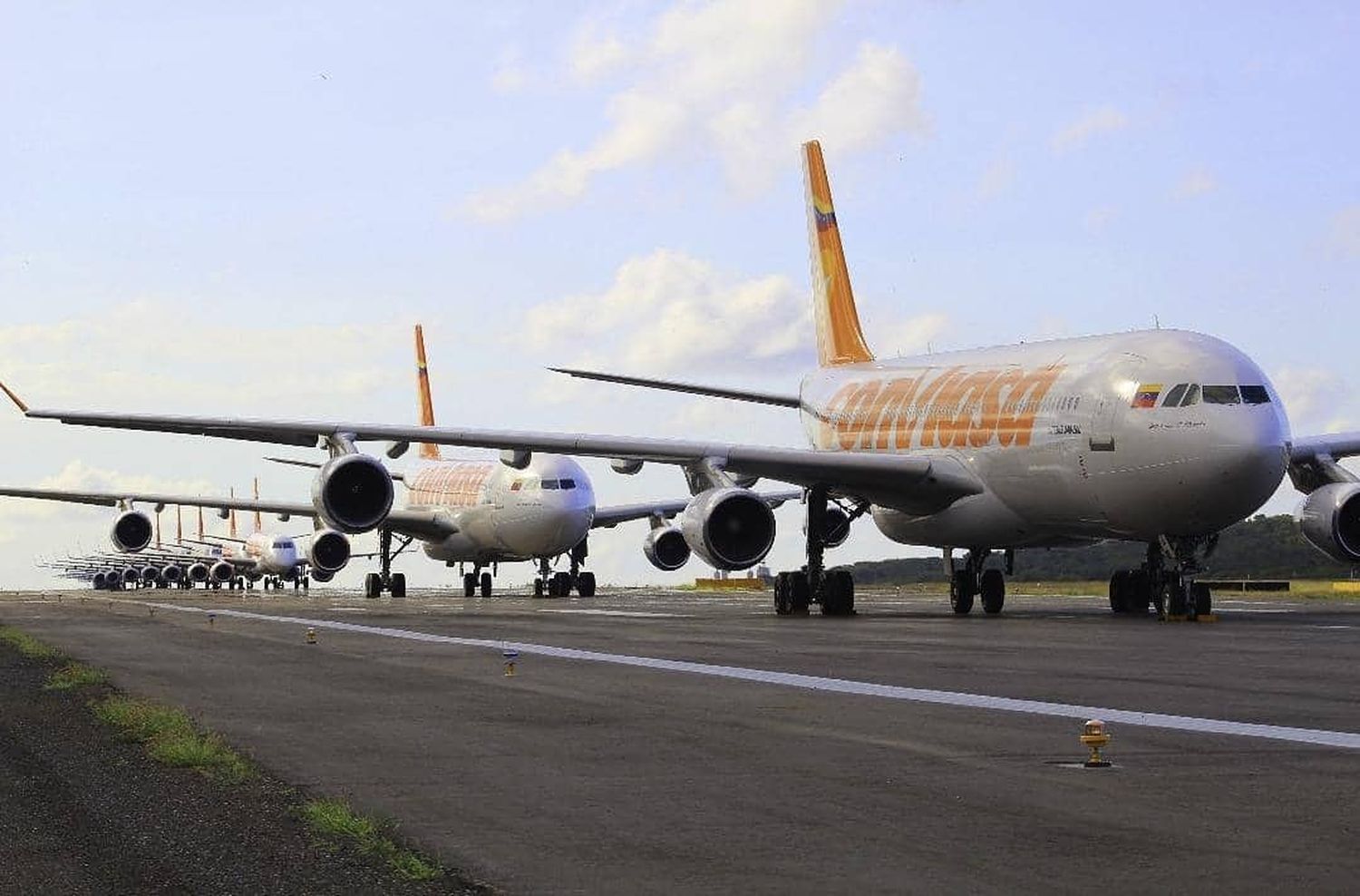 Conviasa recibió un Airbus A340-300 para reforzar la carga aérea y el largo radio