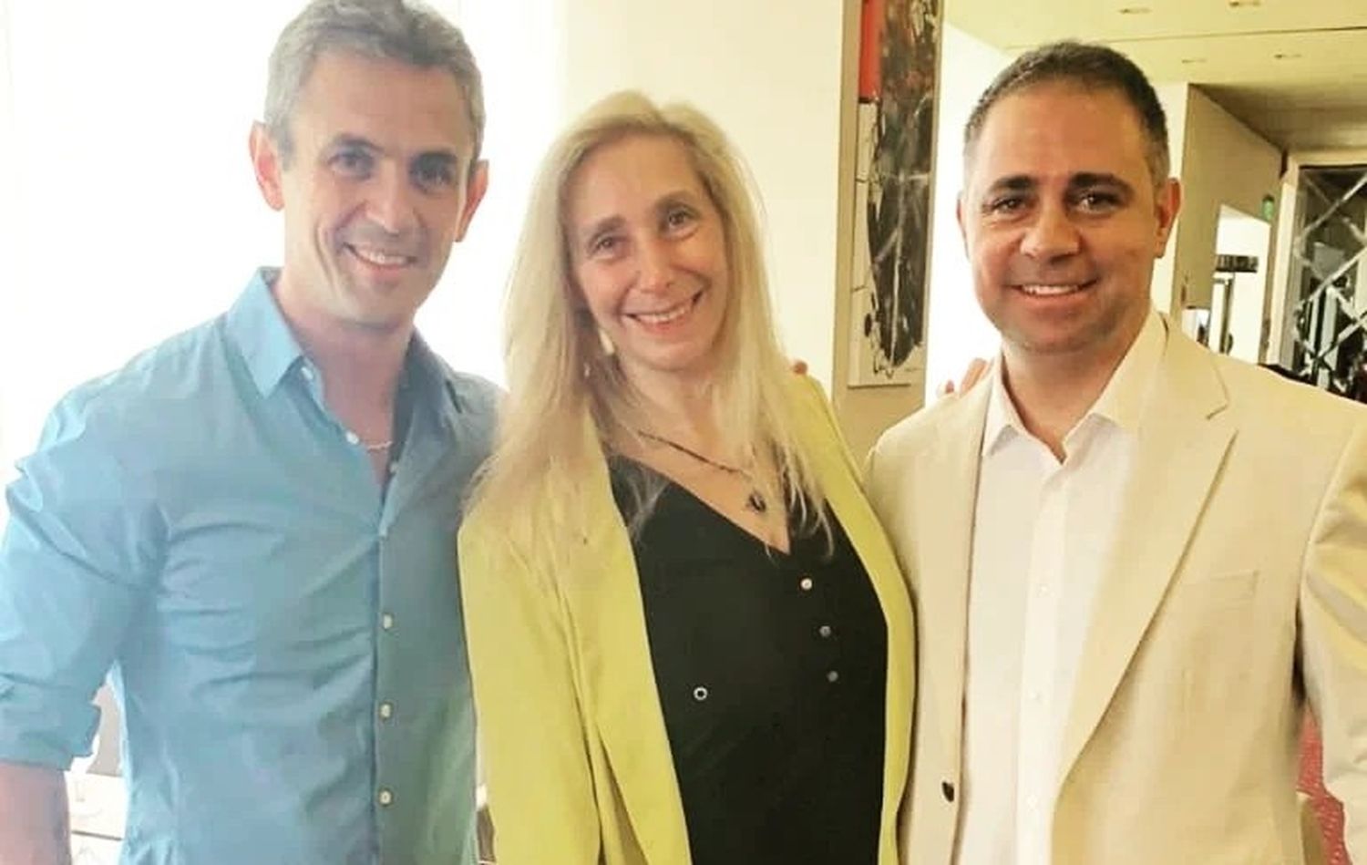 Mauricio Davico visitó a la hermana de Javier Milei y a Martín Menem