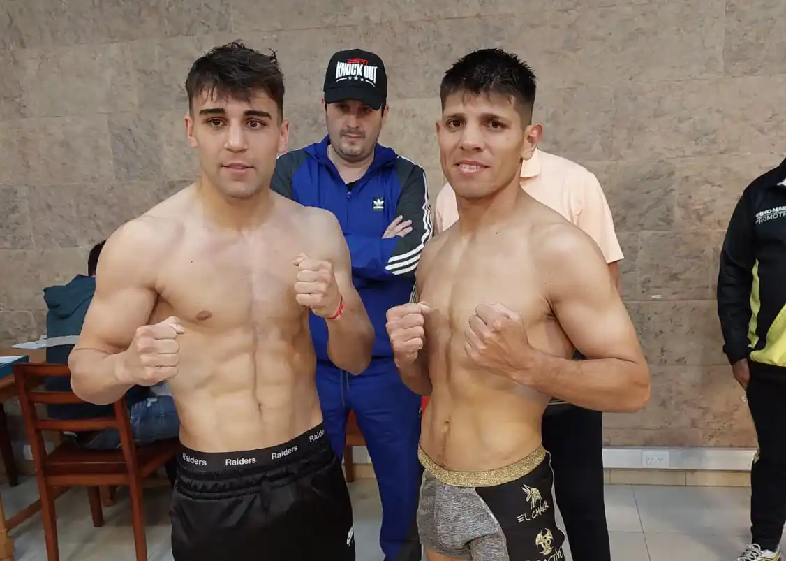 Santiago Sánchez pelea en Quilmes