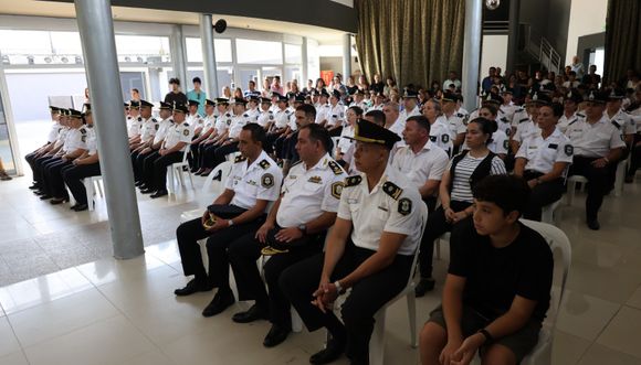 Día de la Policía de la Provincia: hubo acto, homenaje y distinciones