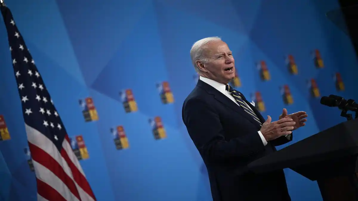 QUE NO SE LAS LLEVE EL VIENTO: Joe Biden promete que EE.UU.  apoyará a Ucrania «el tiempo que haga falta»
