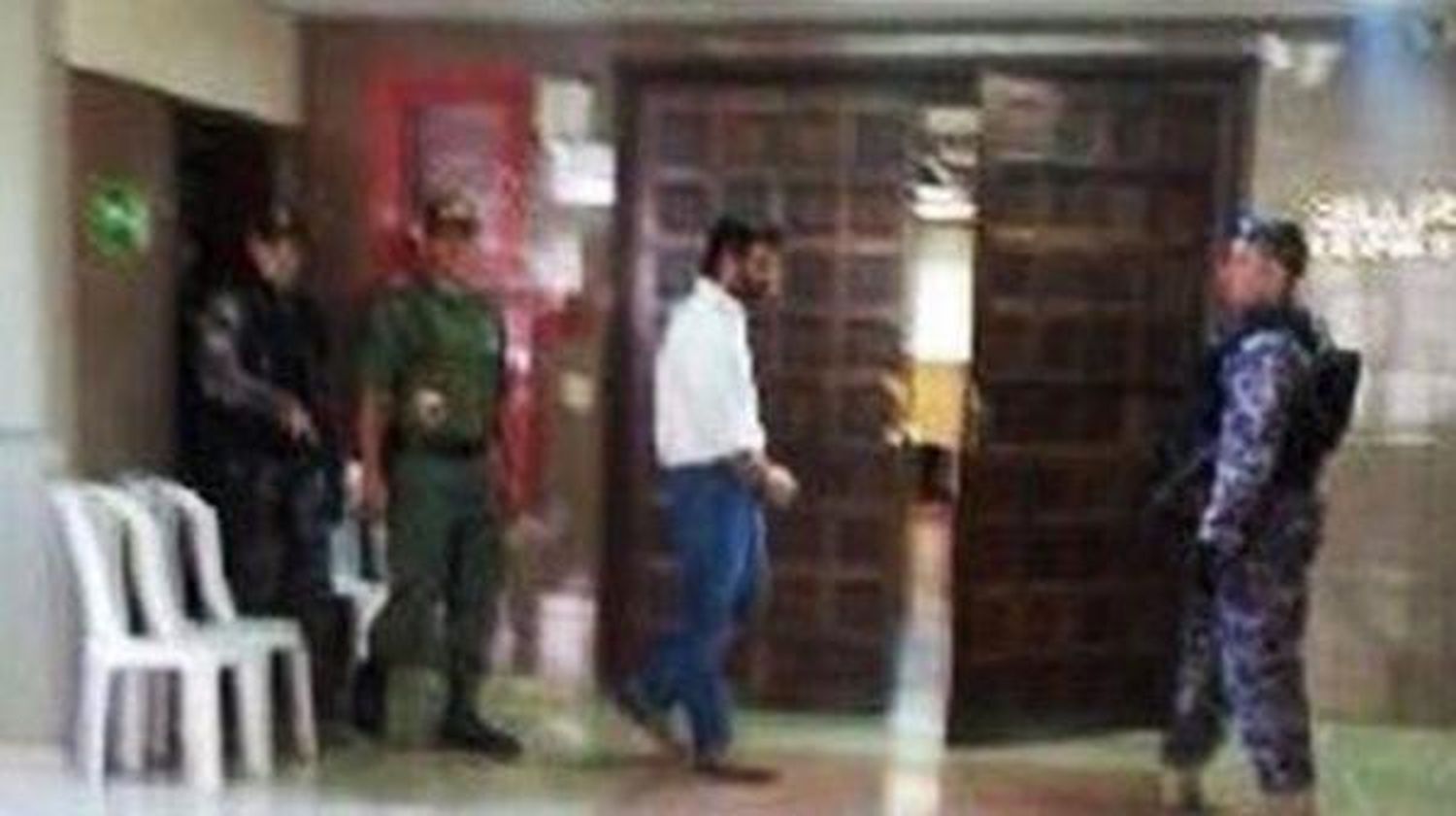 Leopoldo López fue trasladado al Palacio de Justicia de Venezuela 